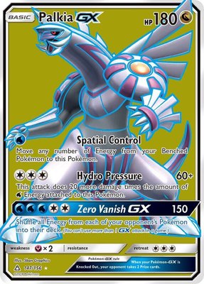 Palkia GX (Full Art), SM - Ultra Prism