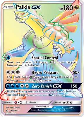 Palkia GX (Secret Rare), SM - Ultra Prism