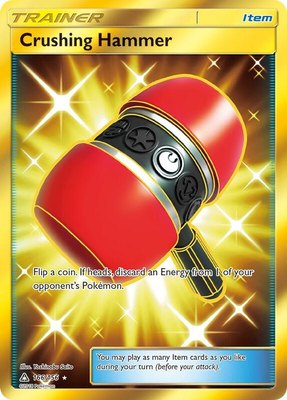Crushing Hammer (Secret Rare), SM - Ultra Prism