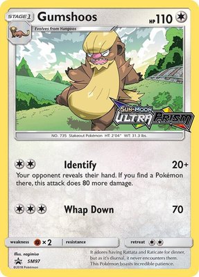 Gumshoos (Prerelease), SM Promos