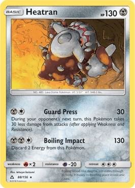 Heatran (Prerelease Kit Exclusive), Deck Exclusives