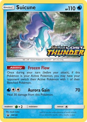 Suicune (Prerelease), SM Promos