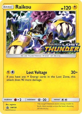 Raikou (Prerelease), SM Promos