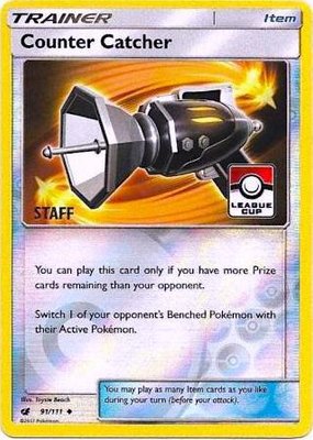 Counter Catcher (League Cup) [Staff], League & Championship Cards