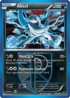 Absol (Moltres Legendary Battle Deck), Deck Exclusives