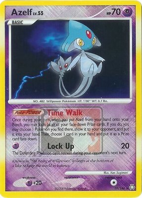 Azelf (League Promo), League & Championship Cards