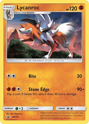 Lycanroc, SM Promos