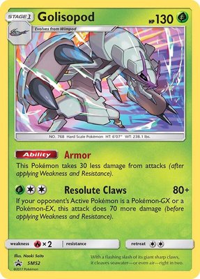 Golisopod, SM Promos