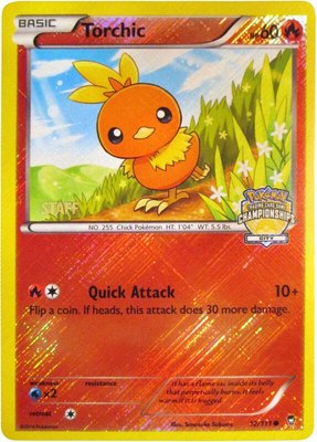Torchic (City Championships) [Staff], League & Championship Cards