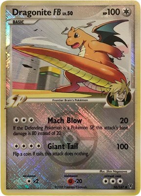 Dragonite FB (League Promo), League & Championship Cards