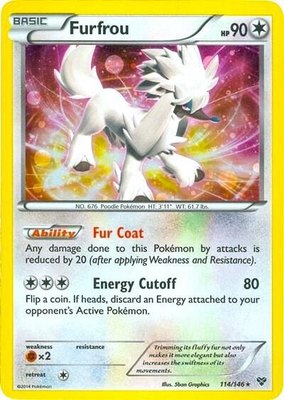 Furfrou (Cosmos Holo), Blister Exclusives