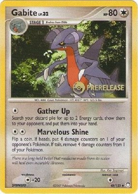 Gabite (Prerelease), Diamond and Pearl Promos