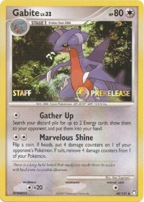 Gabite (Prerelease) [Staff], Diamond and Pearl Promos