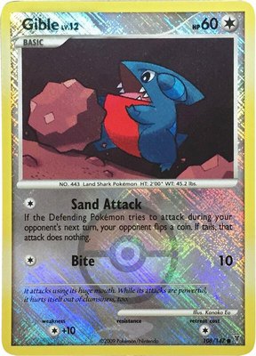 Gible (Championship Promo), League & Championship Cards