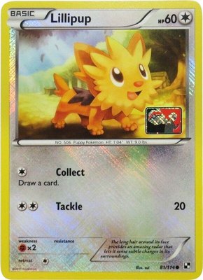 Lillipup (League Promo), League & Championship Cards
