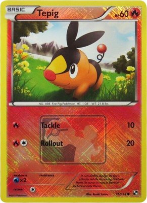 Tepig (League Promo), League & Championship Cards