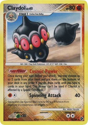 Claydol (League Promo), League & Championship Cards