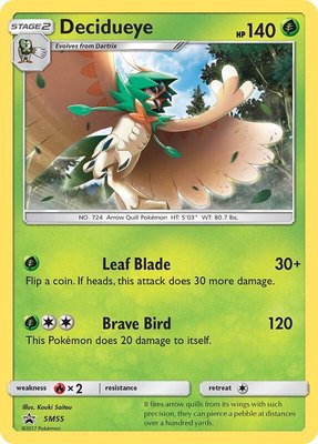 Decidueye, SM Promos
