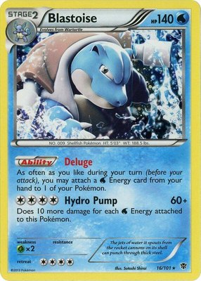 Blastoise (Cosmos Holo), Blister Exclusives