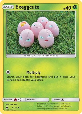 Exeggcute, SM - Forbidden Light