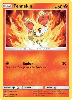 Fennekin (14), SM - Forbidden Light