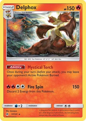 Delphox, SM - Forbidden Light