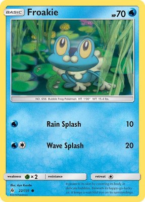 Froakie (22), SM - Forbidden Light