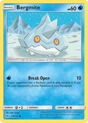 Bergmite, SM - Forbidden Light
