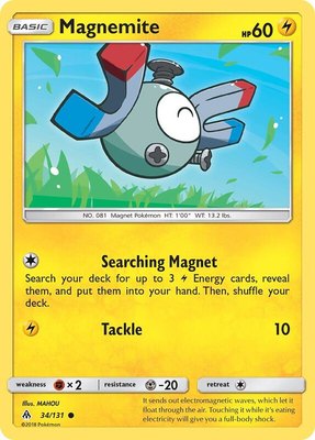 Magnemite, SM - Forbidden Light