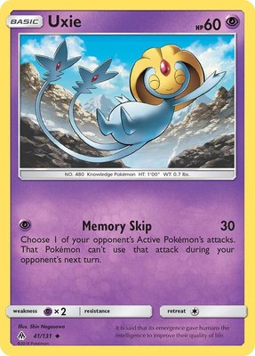 Uxie, SM - Forbidden Light