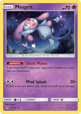 Mesprit, SM - Forbidden Light