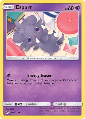 Espurr, SM - Forbidden Light
