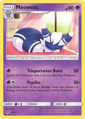 Meowstic, SM - Forbidden Light