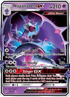 Naganadel GX, SM - Forbidden Light