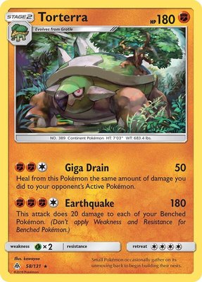 Torterra, SM - Forbidden Light