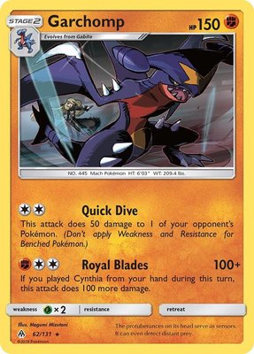 Garchomp, SM - Forbidden Light