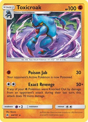 Toxicroak, SM - Forbidden Light