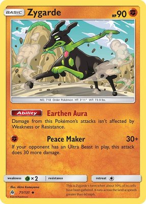 Zygarde (71), SM - Forbidden Light