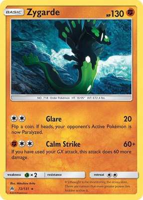 Zygarde (72), SM - Forbidden Light