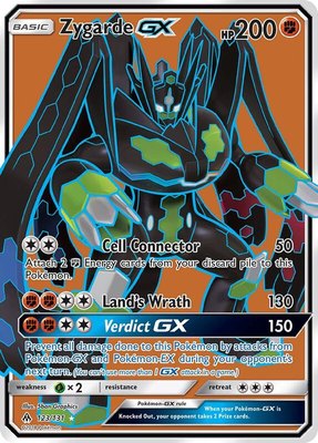 Zygarde GX (Full Art), SM - Forbidden Light