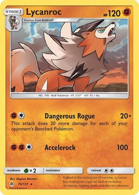 Lycanroc, SM - Forbidden Light