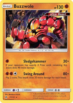 Buzzwole, SM - Forbidden Light