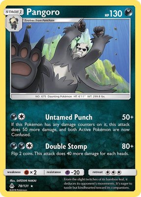 Pangoro, SM - Forbidden Light