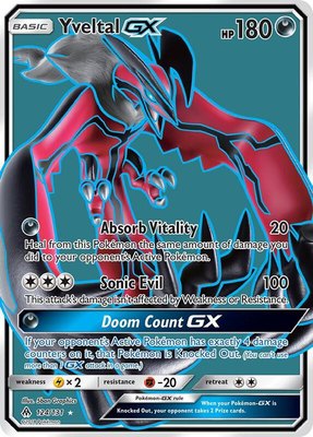 Yveltal GX (Full Art), SM - Forbidden Light