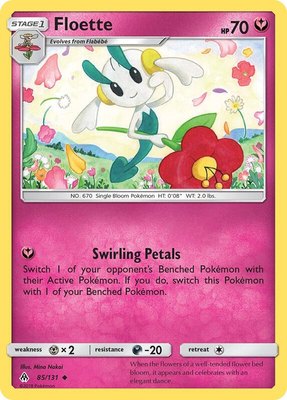 Floette, SM - Forbidden Light
