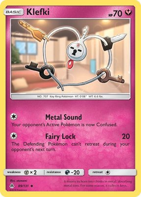 Klefki, SM - Forbidden Light