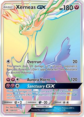 Xerneas GX (Secret), SM - Forbidden Light