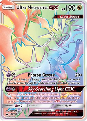 Ultra Necrozma GX (Secret), SM - Forbidden Light