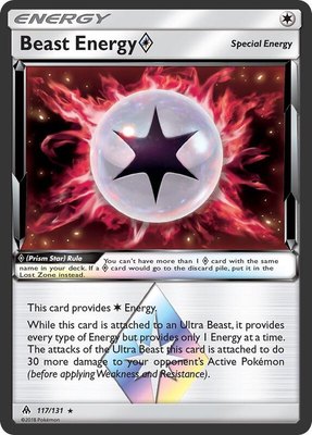 Beast Energy Prism Star, SM - Forbidden Light
