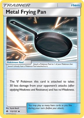 Metal Frying Pan, SM - Forbidden Light